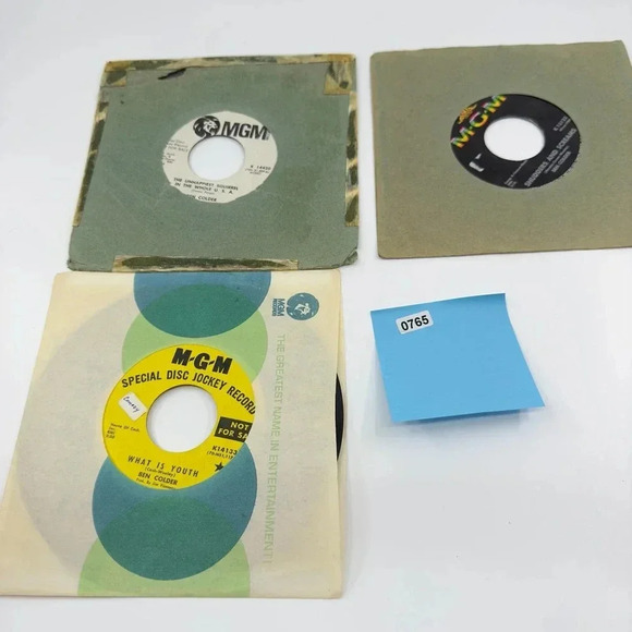 MGM Set Of 3 LP, Vinyl Records Ben Colder Special Disc Jockey - Picture 12 of 14